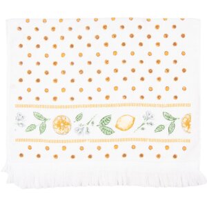 Clayre & Eef CTLEL Serviette dinvité 40x66 cm jaune