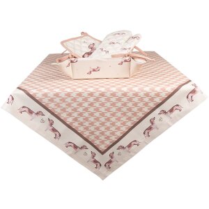 Clayre & Eef DHL44 Gant de four 18x30 cm Beige