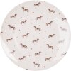 Clayre & Eef DHLFP Grande assiette Ø 26x2 cm Beige - Marron Assiette plate