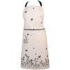 Clayre & Eef FAF41 Tablier 70x85 cm Beige - Noir