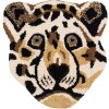 Clayre & Eef FOR0024 Tapis de sol Tigre 35x35x2 cm Marron
