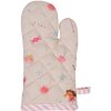 Clayre & Eef PNC44K Gant de four enfant 12x21 cm Beige - Rose