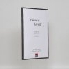 Cadre plastique Effect Art anthracite 15x20 cm verre clair