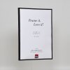 Effect Cadre plastique Art noir 18x32 cm verre clair