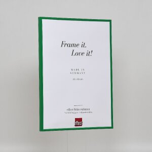 Effect cadre plastique Art vert 21x28 cm verre clair