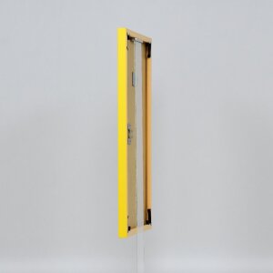 Cadre plastique Effect Art jaune 25x35 cm verre clair