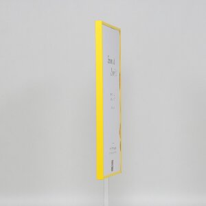 Cadre plastique Effect Art jaune 25x35 cm verre clair