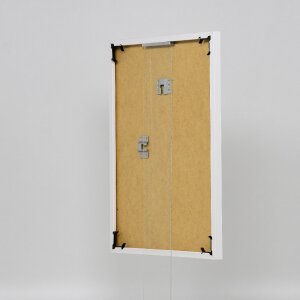 Effect cadre plastique Art blanc 25x80 cm verre clair