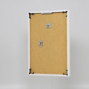Effect cadre plastique Art blanc 25x80 cm verre clair