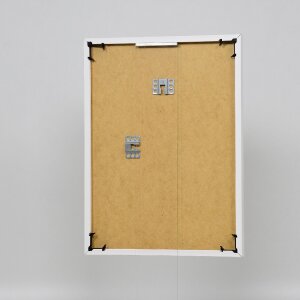 Effect cadre plastique Art blanc 25x80 cm verre clair