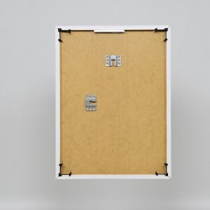 Effect cadre plastique Art blanc 25x80 cm verre clair