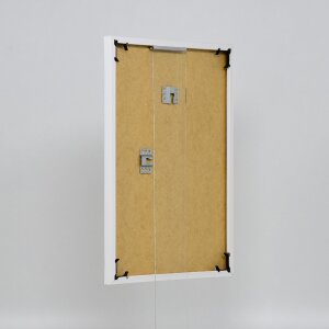 Effect cadre plastique Art blanc 25x80 cm verre clair
