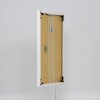 Effect cadre plastique Art blanc 25x80 cm verre clair