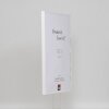 Effect cadre plastique Art blanc 25x80 cm verre clair