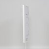 Effect cadre plastique Art blanc 25x80 cm verre clair