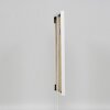 Effect cadre plastique Art blanc 25x80 cm verre clair