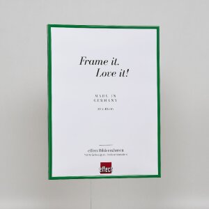 Effect cadre plastique Art vert 35x50 cm verre clair