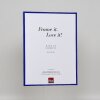 Cadre plastique Effect Art bleu 42x59,4 cm verre clair