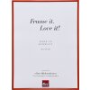 Cadre plastique Effect Art rouge 59,4x84,1 cm verre clair