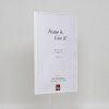 Cadre plastique Effect Art blanc 10,5x14,8 cm verre clair