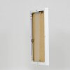 Effect Cadre photo en aluminium Quadro 25x60 cm Blanc Verre clair MDF arrière