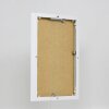 Effect Cadre photo en aluminium Quadro 25x60 cm Blanc Verre clair MDF arrière