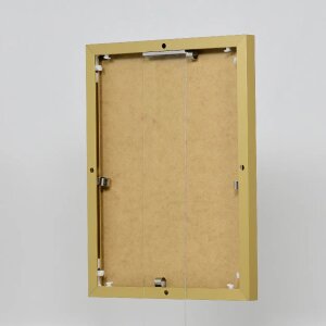 Effect Cadre photo en aluminium Quadro 25x60 cm Or Verre clair Suspension Haut Transversal