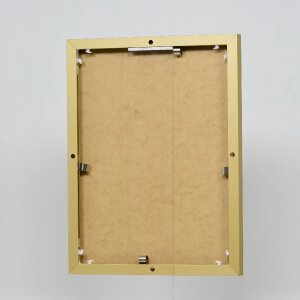 Effect Cadre photo en aluminium Quadro 25x60 cm Or Verre clair Suspension Haut Transversal