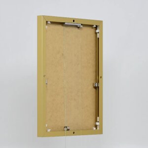Effect Cadre photo en aluminium Quadro 25x60 cm Or Verre clair Suspension Haut Transversal