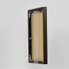 Effect Aluminium Cadre Quadro 25x60 cm Bronze Verre clair Haut Transversal