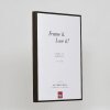 Effect Aluminium Cadre Quadro 25x60 cm Bronze Verre clair Haut Transversal