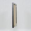 Cadre photo Effect en aluminium Quadro 25x60 cm argenté brillant verre clair