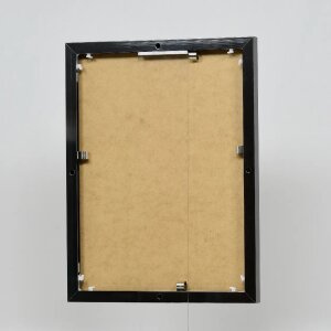Cadre photo Effect aluminium Quadro 25x60 cm Argent antique Verre clair MDF arrière