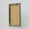 Cadre photo Effect aluminium Quadro 25x60 cm Argent antique Verre clair MDF arrière