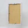 Cadre photo Effect en aluminium Quadro 28x35 cm argenté brillant verre clair