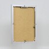 Cadre photo Effect en aluminium Quadro 28x35 cm argenté brillant verre clair