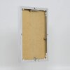 Cadre photo Effect en aluminium Quadro 28x35 cm argenté brillant verre clair