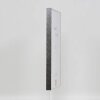 Cadre photo Effect en aluminium Quadro 28x35 cm argenté brillant verre clair