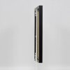 Cadre photo Effect en aluminium Quadro 29,7x42 cm noir verre clair MDF