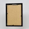 Cadre photo Effect en aluminium Quadro 35x100 cm noir brillant verre clair