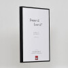 Cadre photo Effect en aluminium Quadro 35x100 cm noir brillant verre clair