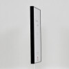 Cadre photo Effect en aluminium Quadro 35x100 cm noir brillant verre clair