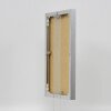 Cadre photo Effect en aluminium Quadro 42x59,4 cm argent brillant verre clair