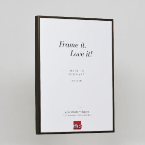 Effect cadre photo aluminium Quadro 50x60 cm bronze verre clair
