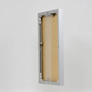 Effect cadre photo aluminium Quadro 59,4x84,1 cm argenté verre clair