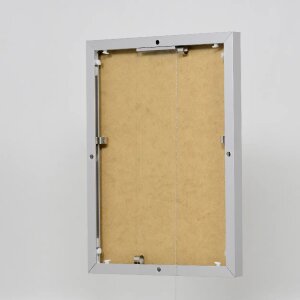 Effect cadre photo aluminium Quadro 59,4x84,1 cm argenté verre clair