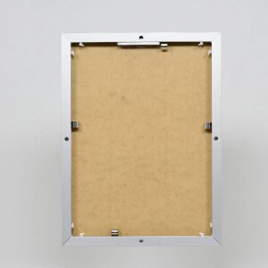 Effect cadre photo aluminium Quadro 59,4x84,1 cm argenté verre clair