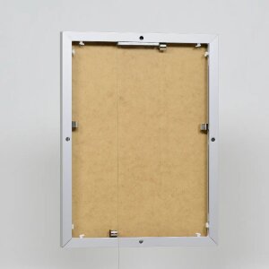 Effect cadre photo aluminium Quadro 59,4x84,1 cm argenté verre clair