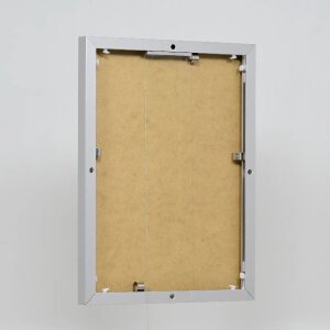Effect cadre photo aluminium Quadro 59,4x84,1 cm argenté verre clair
