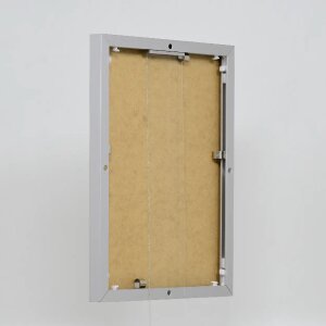 Effect cadre photo aluminium Quadro 59,4x84,1 cm argenté verre clair